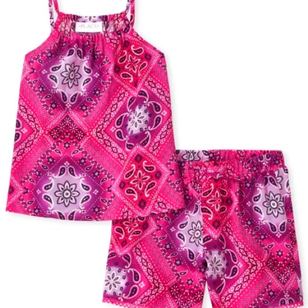 PLACE Pink and Purple Kids set